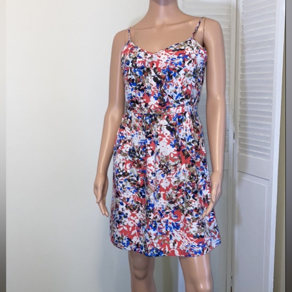 J. Crew size 8 Womens Strappy Slip Dress Vneck Satin NWT j crew